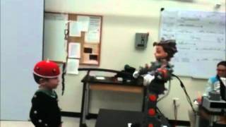 Zeno Interacting with Child