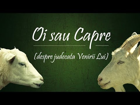 Oi sau Capre (despre judecata Venirii Lui)