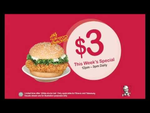 KFC sogood Burger Bonanza