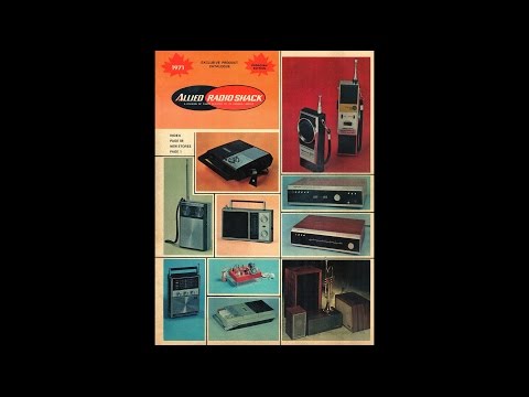 1971 Allied Radio Shack - Exclusive Product Catalogue (Canadian Edition #71)