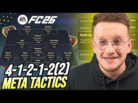 The Best 41212(2) Meta Custom Tactics *POST PATCH* In EA FC 26!