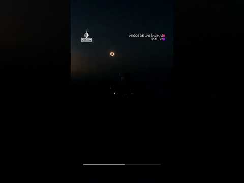 Iceland and Spain plunged into darkness during total solar eclipse | AJ #shorts