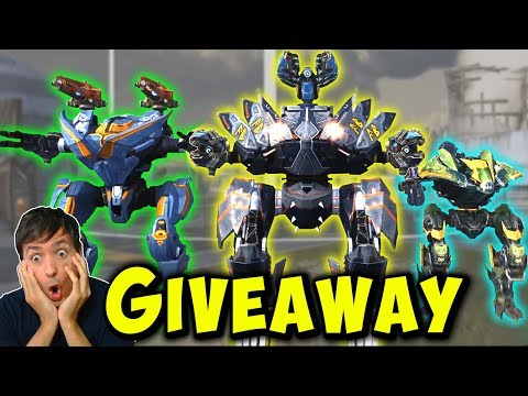 RAGNAROK GIVEAWAY: 50x FENRIR, TYR Or LOKI - War Robots Mk2 Gameplay WR