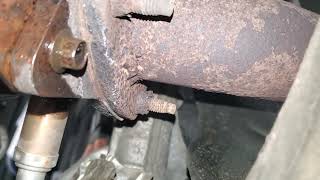 how to replace Ford Escape Downstream Oxygen Sensor on a 4 cylinder. Bank 1, sensor 2
