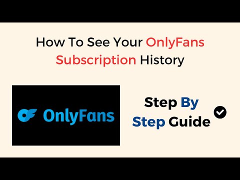 Onlyfans Subscription History
