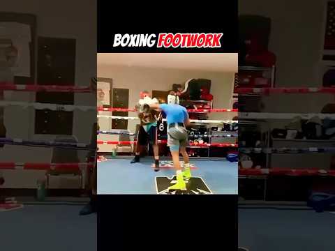 Boxing Footwork #boxing #boxingtraining #boxingworkout #combatsports #mma #boxingdrills #fitness 🔥