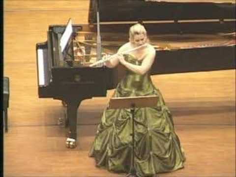 Amy Porter, flute Telemann Fantasia #10 in f-sharp minor