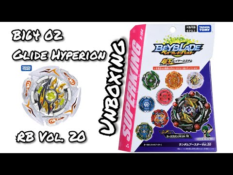 B164 02 Glide Hyperion Unboxing | Takara Tomy Beyblade Burst Superking/Sparking