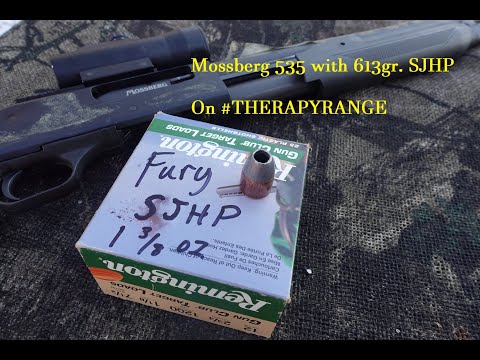 Furry Custom Bullets 613gr. SJHP 12 Gauge Slugs on #TherapyRange Vol. 53