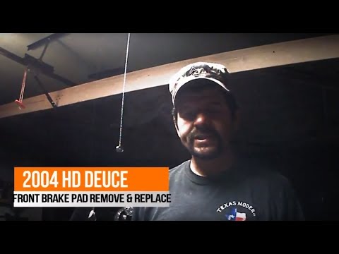 How to Video - Remove & Replace Front Brake Pads on a Softail Deuce