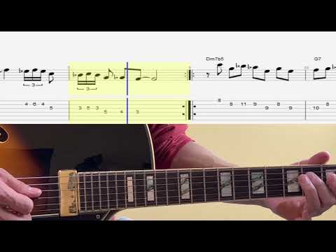 2 Hip Minor 2-5-1 Licks In Dm - Jazz Exercises