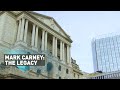 What is Mark Carney's legacy as Bank of England governor?