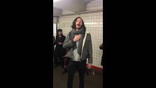 Video thumbnail of "Hozier - Take Me To Church (Pop-Up Show in NYC Subway)"