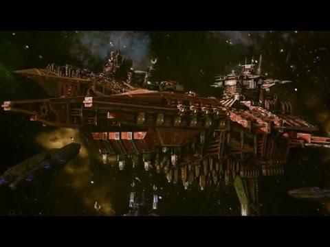Battlefleet Gothic: Armada 1v1 700 points Chaos Carrier fleet