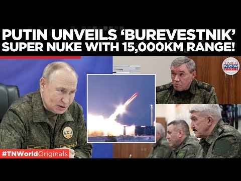 BUREVESTNIK MISSILE: Putin In Army Uniform Declares 'INVINCIBLE' Nuclear Cruise Missile Ready!