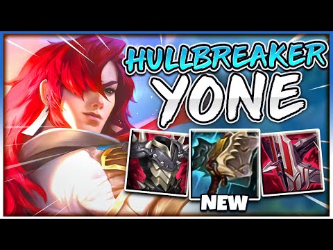 HULLBREAKER MAKES YONE A UNSTOPPABLE SPLIT PUSHING FORCE - League of Legends