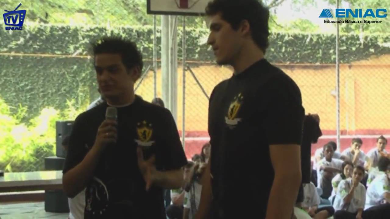 GINKENIAC 2010 - ENSINO MÉDIO - APRESENTAÇÃO DA CAMISETA - TERCEIRO TEMPO - 3º ANO