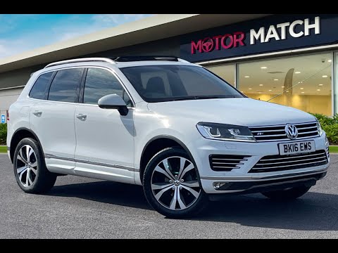 Used 2016 Volkswagen Touareg 3.0 TDI V6 Tech R-Line 4WD AT Chester | Motor Match cars for sale