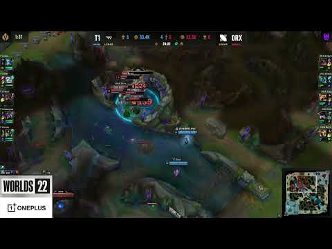 T1 Gumayusi robando baron de varus