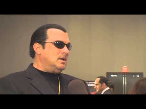 Steven Seagal Interview on MMA Awards Red Carpet