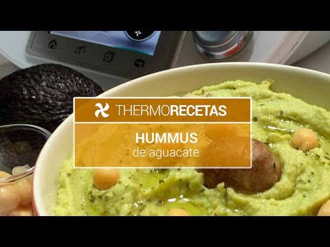 Hummus de aguacate Thermomix