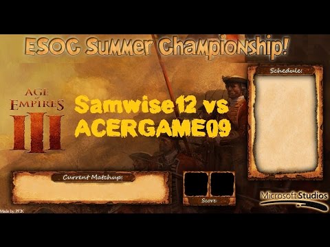 ASC Summer 2015 - FINALS - Samwise12 vs ACERGAME09 - Part 2