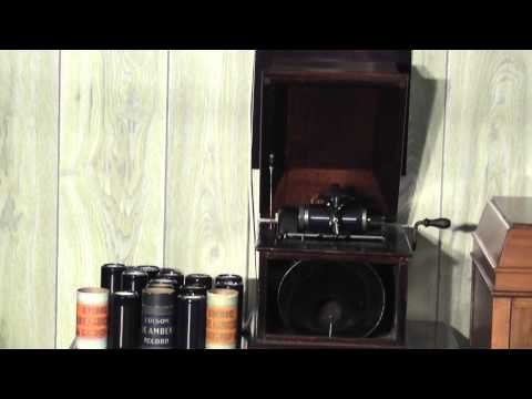 Edison blue amberol cylinder 1882 - Put Your Arms Around Me Honey by Ada Jones & Chorus