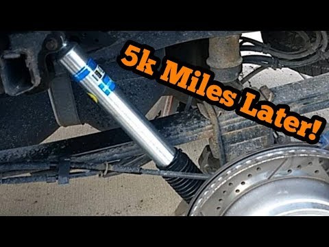 Bilstein 5100 Shock Absorber 5k mile review