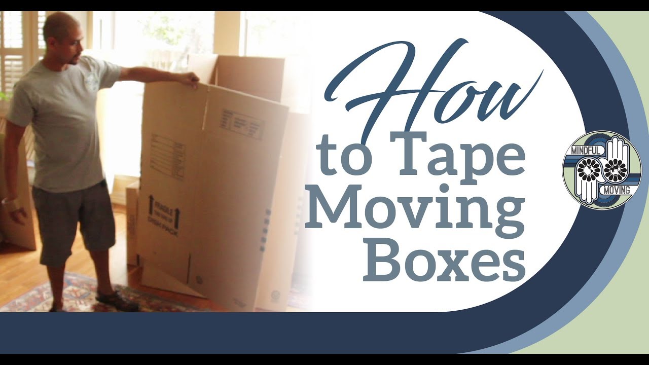 Watch video How to Tape a Moving Box Now How to Tape a Moving Box