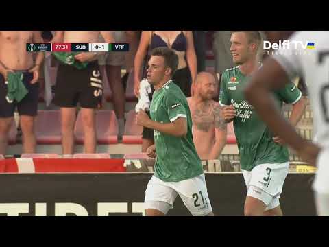 UEFA Conference League. S. Berger Brix goal (Suduva 0:1 Viborg)
