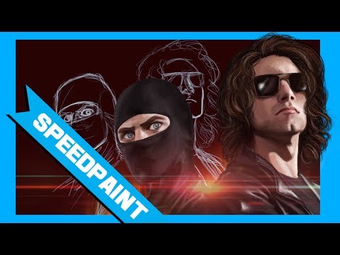 Ninja Sex Party - Attitude City - Speedpaint w/shorti