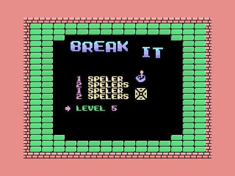 Break-It (1987, MSX, Martin van der Graaff)