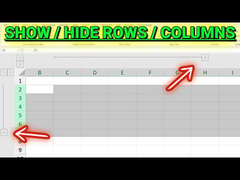 How to Hide or Show Columns/Rows in Excel Using Group Feature