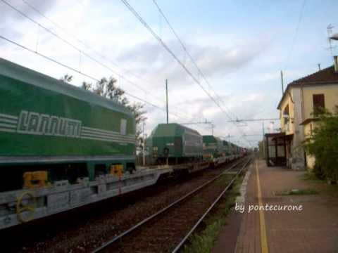 LO SPETTACOLO DEI TRENI SULLA NOVARA - ALESSANDRIA