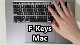 How to Add Function (F) Keys to MacBook Pro 16 Programs