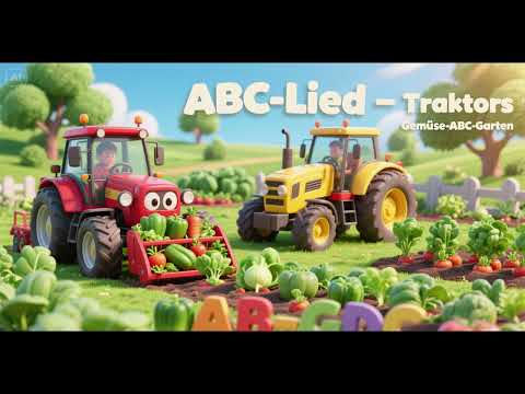 ABC-Lied – Traktors Gemüse-ABC-Garten | Lernlied über Buchstaben und Gemüse