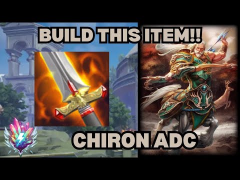 BUILD THIS ITEM!! - Chiron Adc Smite 2 Gameplay