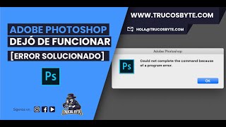 preview picture of video 'Adobe Photoshop dejo de Funcionar   Solucioado!'