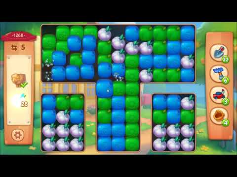 Farmscapes Level 1268 - NO BOOSTERS 🌻🚜🐔 | SKILLGAMING ✔️