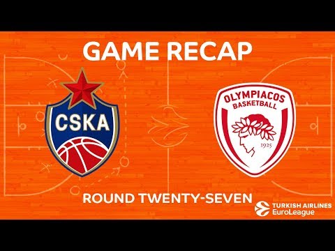 Highlights: CSKA Moscow - Olympiacos Piraeus