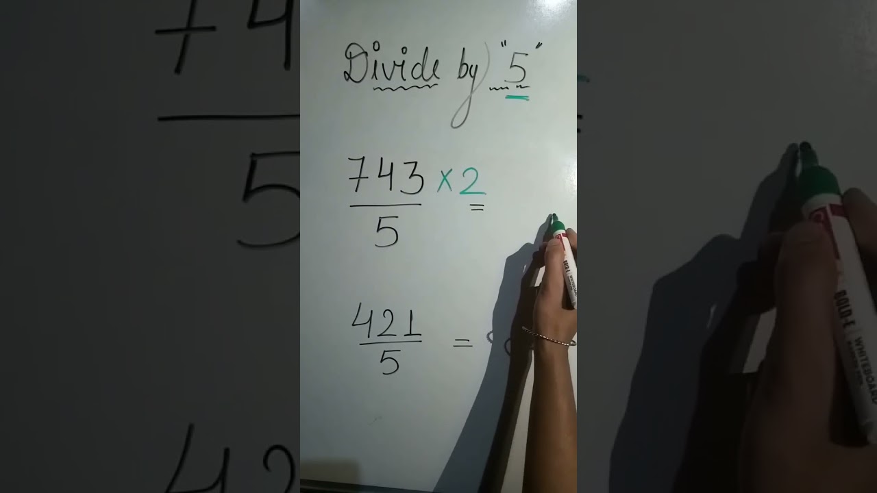 😱Division Easy Trick | Divide by 5 in any 3 digits number | Solve in seconds | Solution4u |