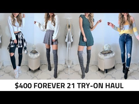 $400 Forever 21 Fall Try-On Haul 2018