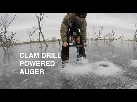 CLAM DRILL AUGER CONVERSION KIT REVIEW