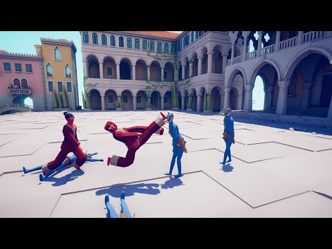 KICKBOXER AND TAEKWONDO 2 VS 5 EVERY UNIT - TABS Totally Accurate Battle Simulator  - 🔥