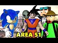 Storm RAID AREA 51 Vs SONIC BALDI CHALLENGE MOVIE Ft GOKU Official Minecraft Horror Animation