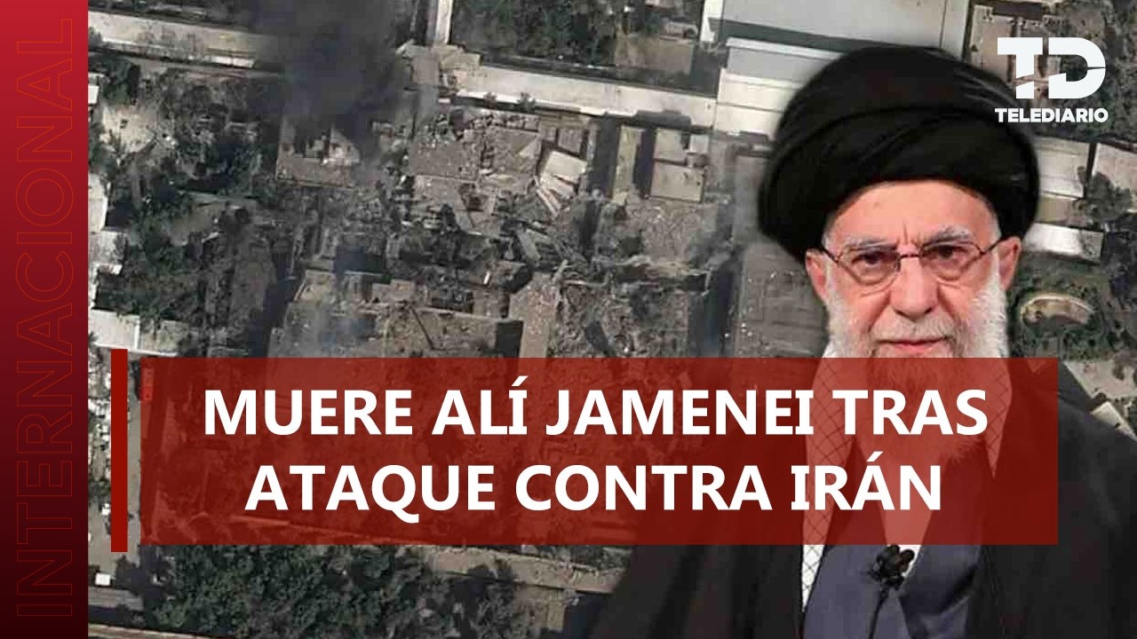 Trump confirma muerte de Ali Jamenei, líder supremo de Irán, tras ataque de Estados Unidos e Israel