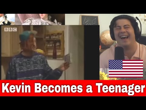 American Reacts Kevin becomes a teenager - BBC comedy