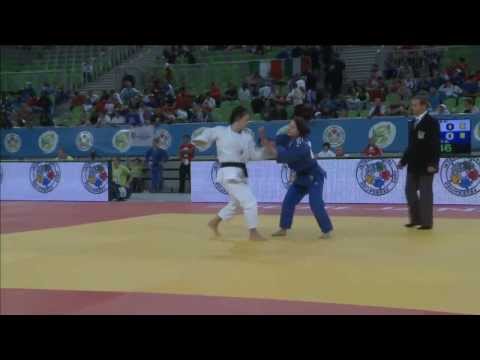 World Judo Championships Juniors 2013: KOTELES (HUN) - PODOLAK (POL) Round two [-57kg]