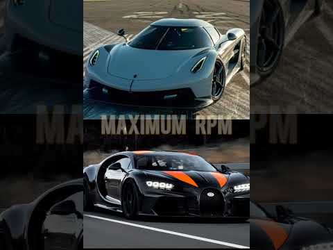 BUGATTI CHIRON SUPERSPORT 300+ VS KOENIGSEGG JESKO ABSOLUT #automobile #bugatti  #koenigsegg