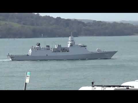 HNLMS Tromp (F803) Royal Netherlands Navy in Plymouth, UK